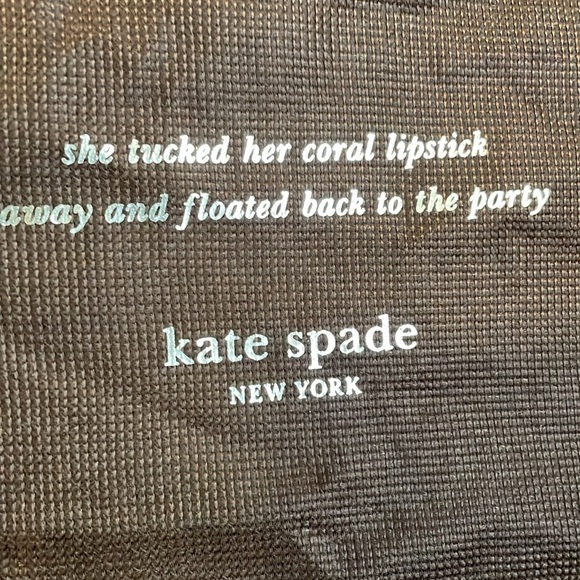 Kate Spade New York Brown Large Dust Bag Drawstring Closure - Picture 7 of 13